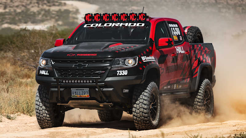 Mostly stock Chevy Colorado ZR2 will do Vegas to Reno with Hall Racing